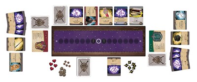 Foto 3 | Juego De Mesa Usaopoly Harry Potter Hogwarts Battle Defence - Venta Internacional.