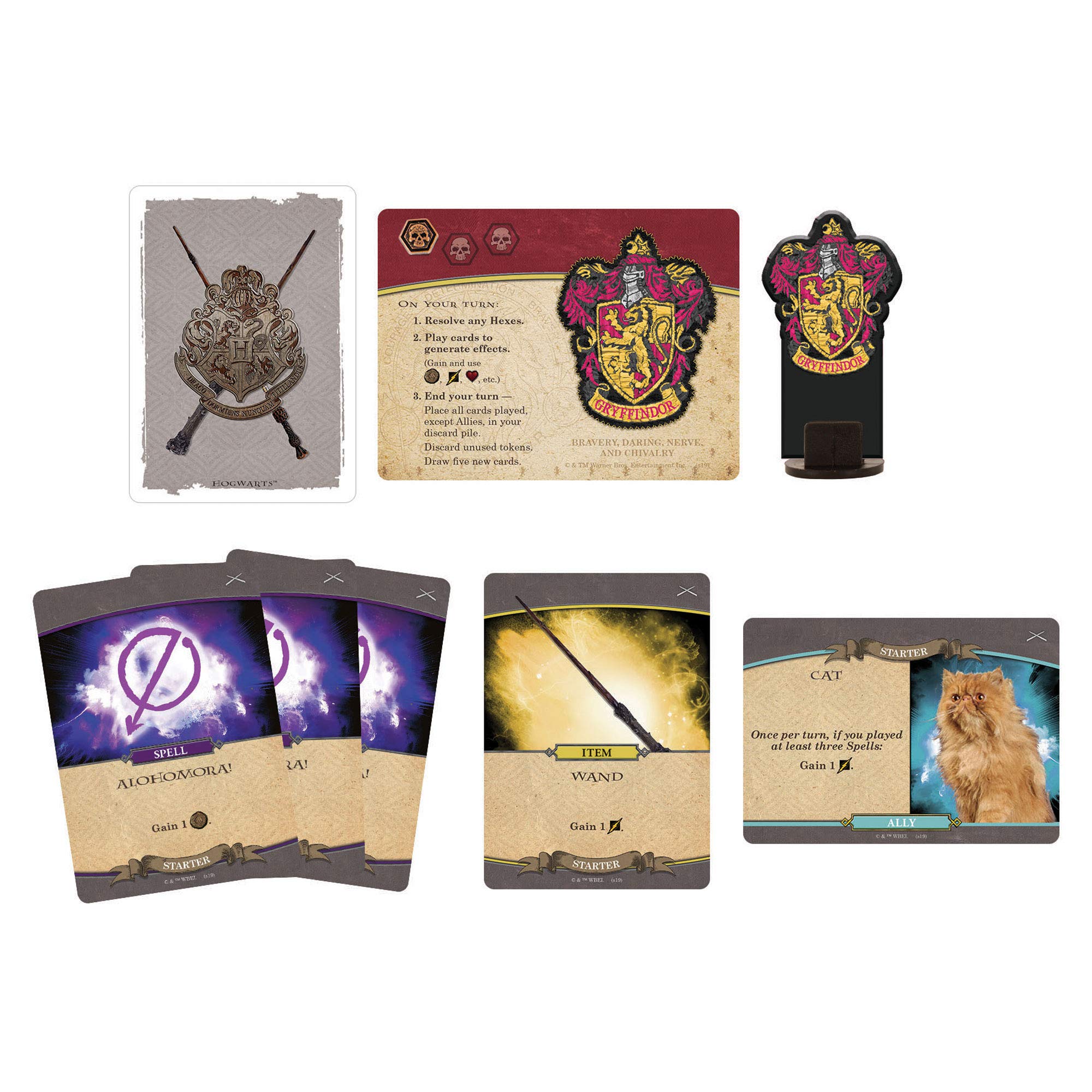 Foto 4 | Juego De Mesa Usaopoly Harry Potter Hogwarts Battle Defence - Venta Internacional.