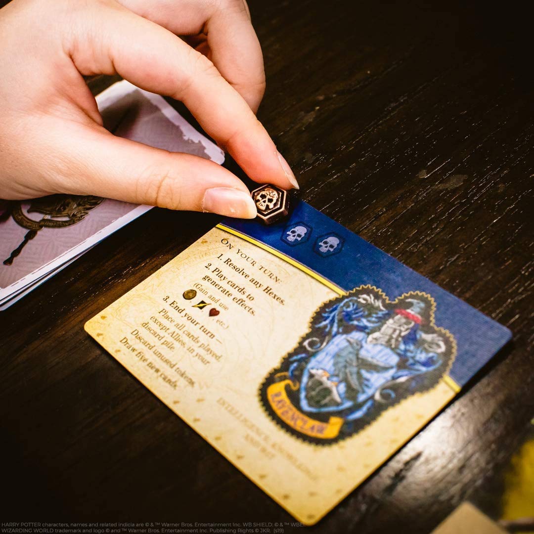 Foto 8 pulgar | Juego De Mesa Usaopoly Harry Potter Hogwarts Battle Defence - Venta Internacional.