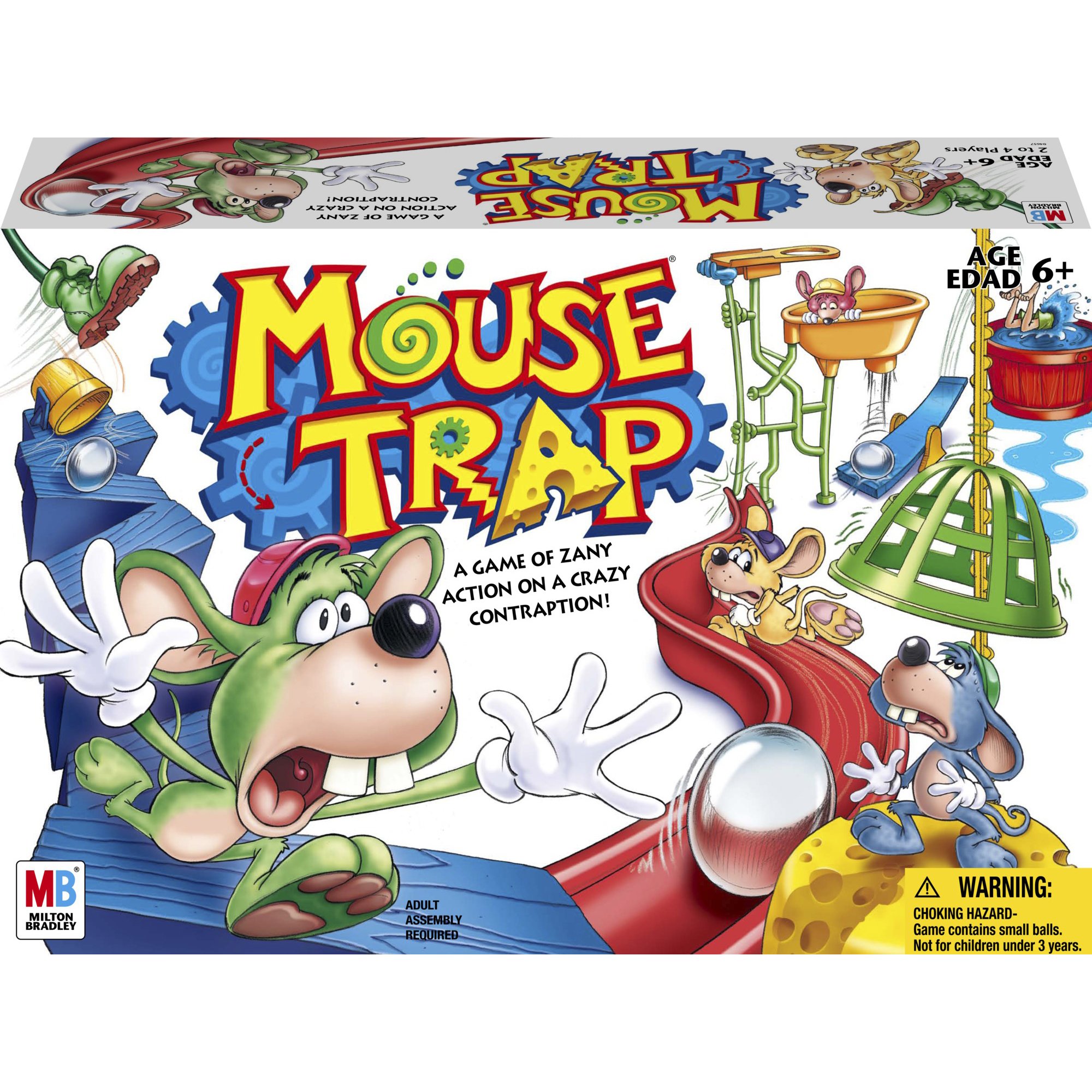 Foto 2 pulgar | Juego De Mesa Hasbro Gaming Mouse Trap Kids 6+ Years - Venta Internacional.