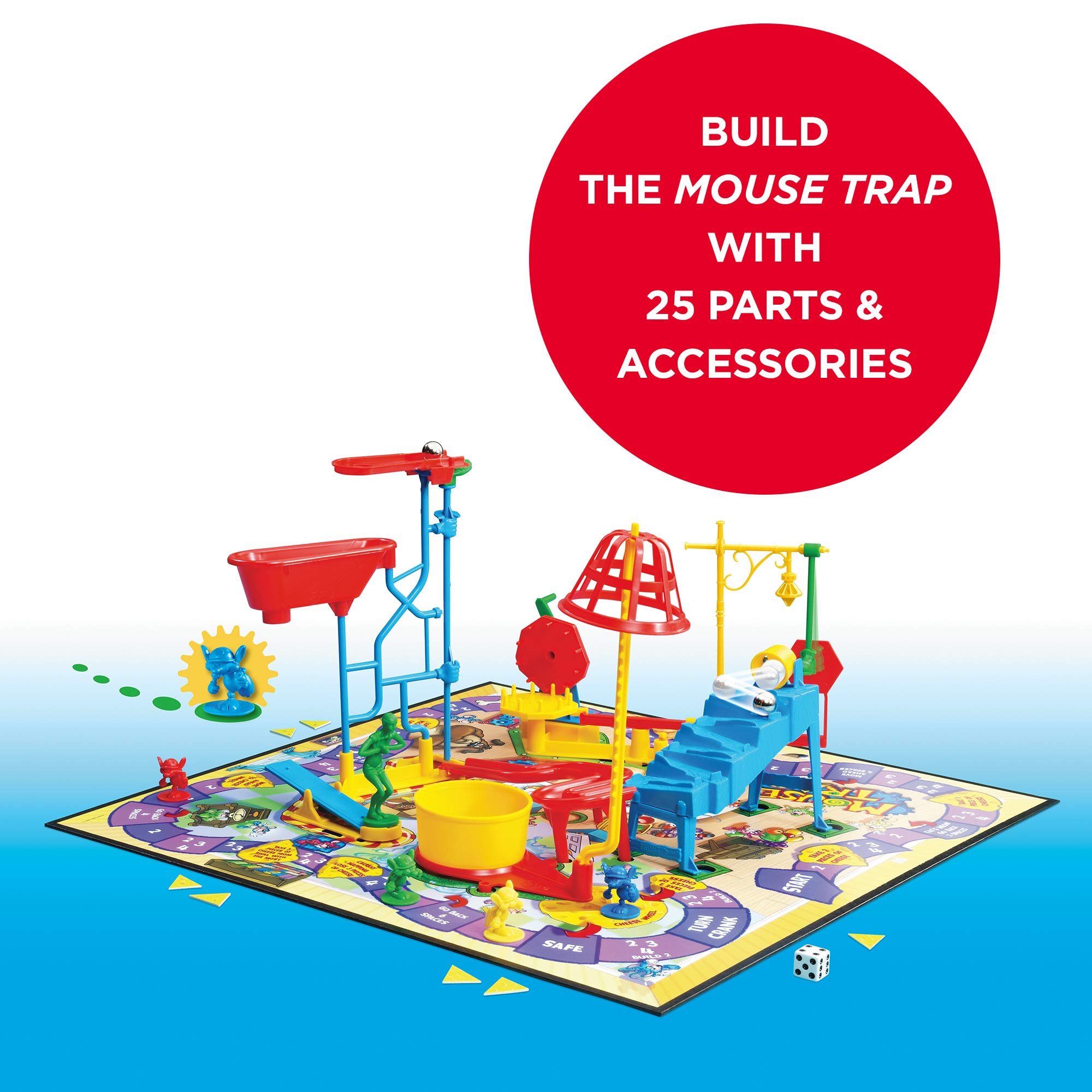 Foto 3 | Juego De Mesa Hasbro Gaming Mouse Trap Kids 6+ Years - Venta Internacional.