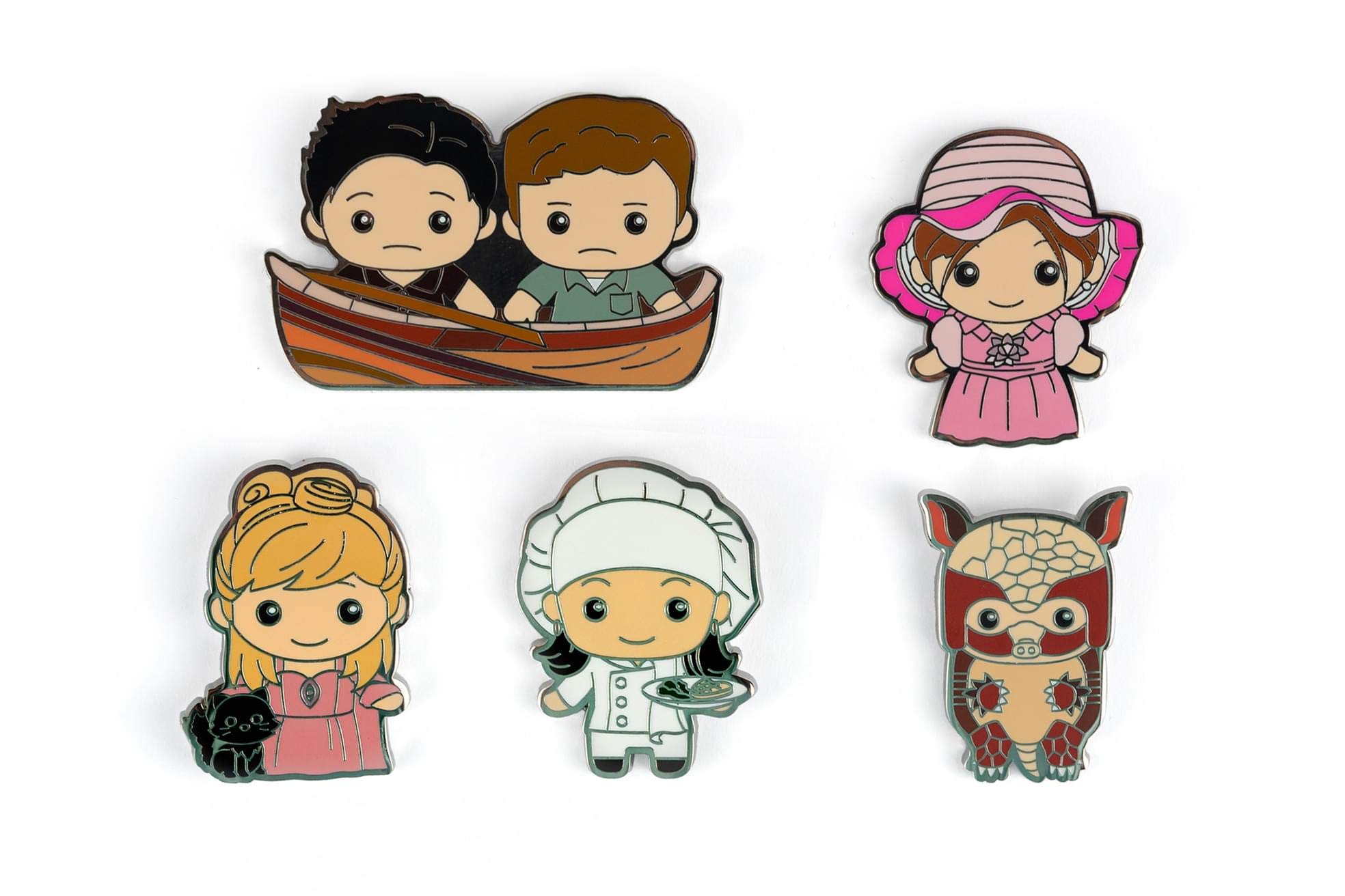 Foto 2 | Set De Alfileres Esmaltados Con Monograma Sdcc 2020 Toynk Exclusive Friends - Venta Internacional.