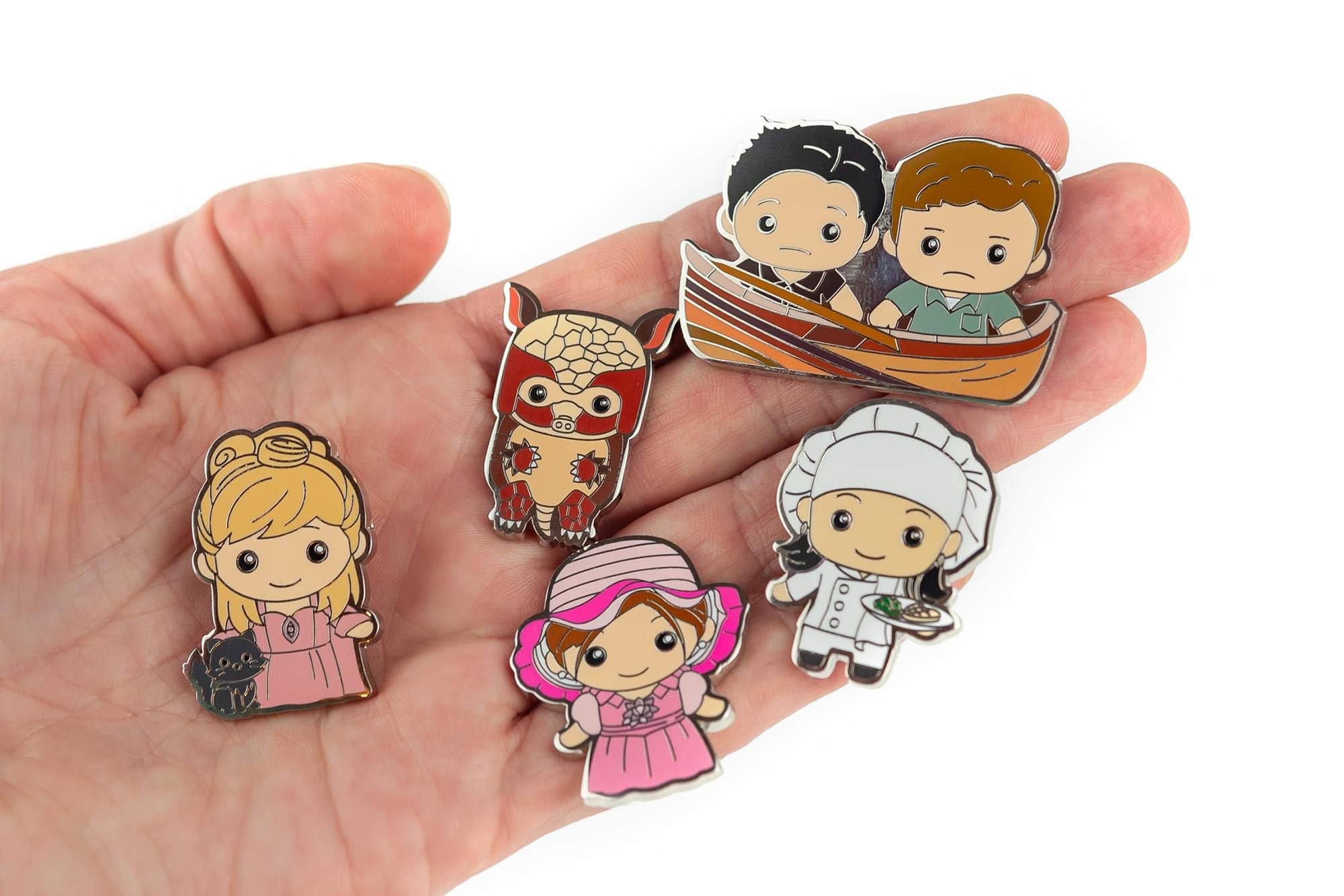 Foto 4 | Set De Alfileres Esmaltados Con Monograma Sdcc 2020 Toynk Exclusive Friends - Venta Internacional.