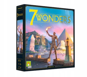 Foto 1 | Juego De Mesa Asmodee 7 Wonders Strategy Para 2 A 7 Jugadores De Más De 10 Años - Venta Internacional.