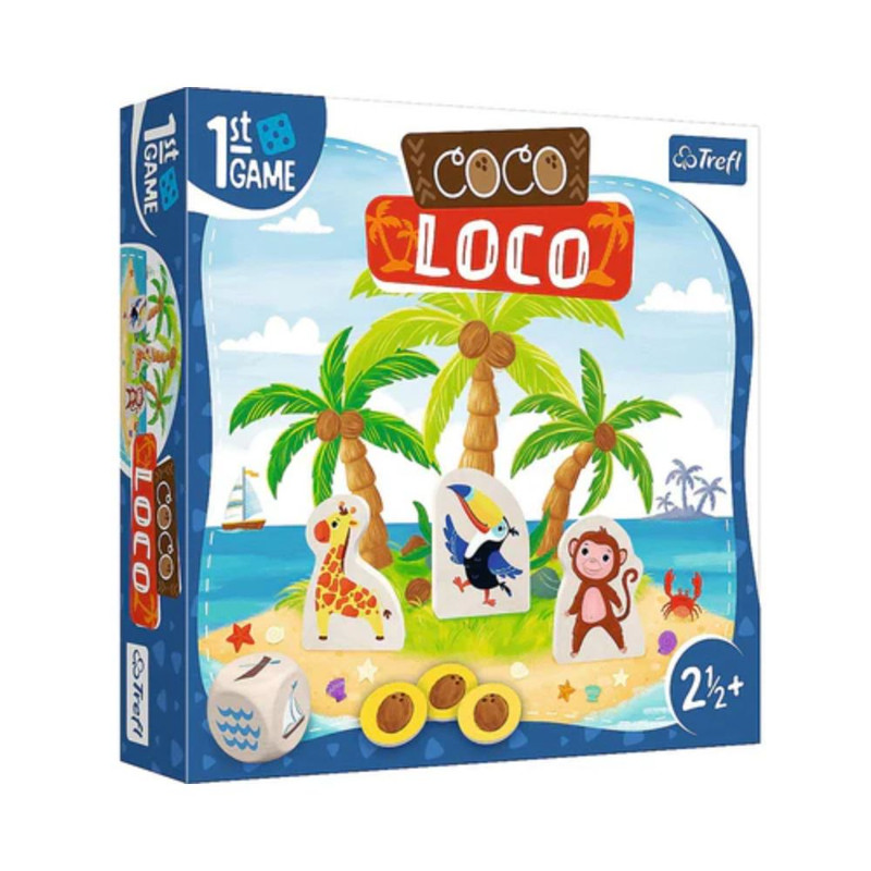 Foto 2 pulgar | Juego de Mesa Trefl Coco Loco