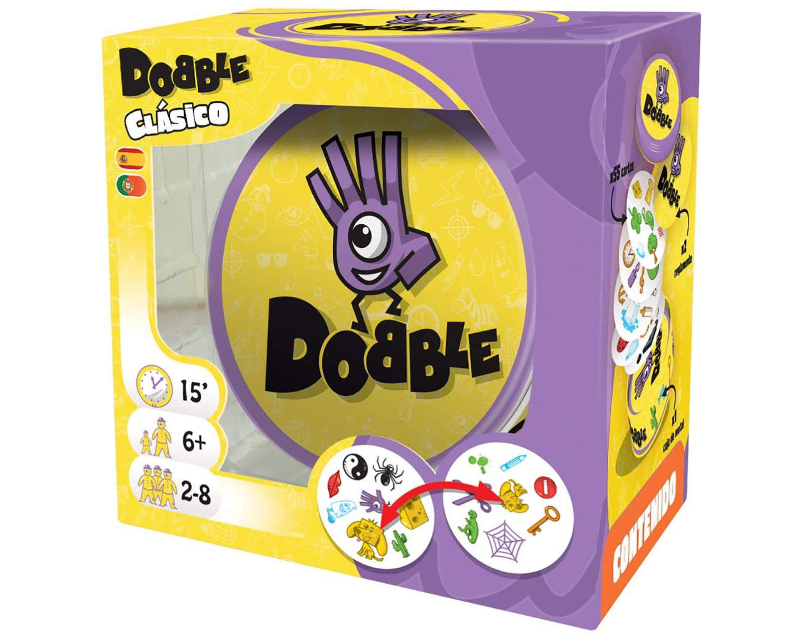 Juego de Mesa Dobble Asmodee DOB01ES Multicolor