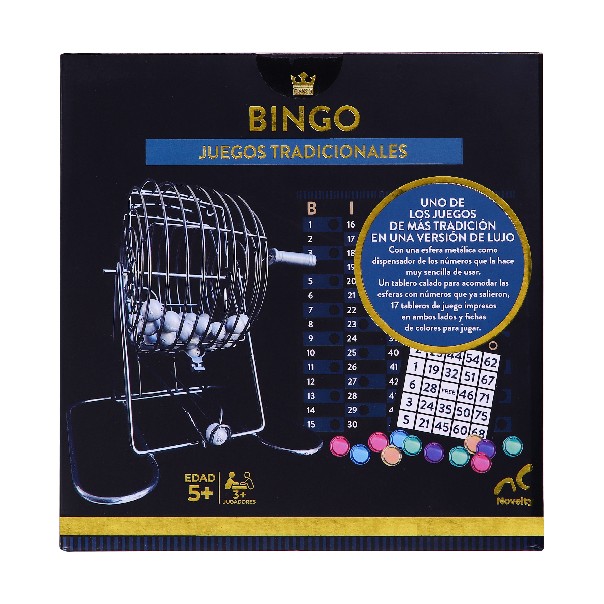 Foto 5 pulgar | Bingo en Caja Foil Novelty Multicolor