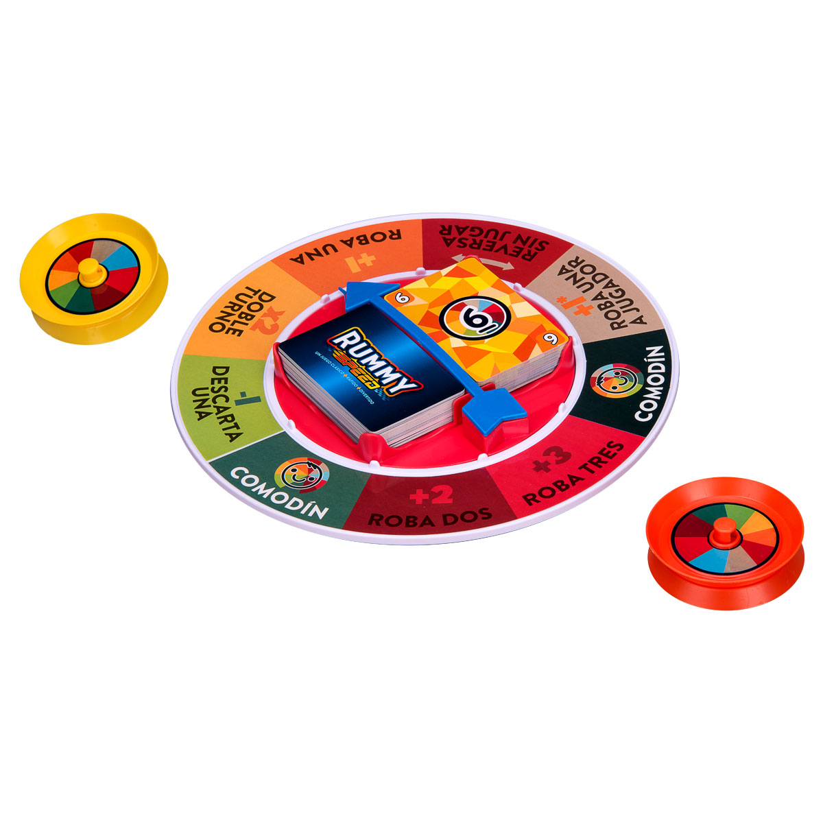 Foto 3 pulgar | Juego de Cartas Rummy Speed Novelty