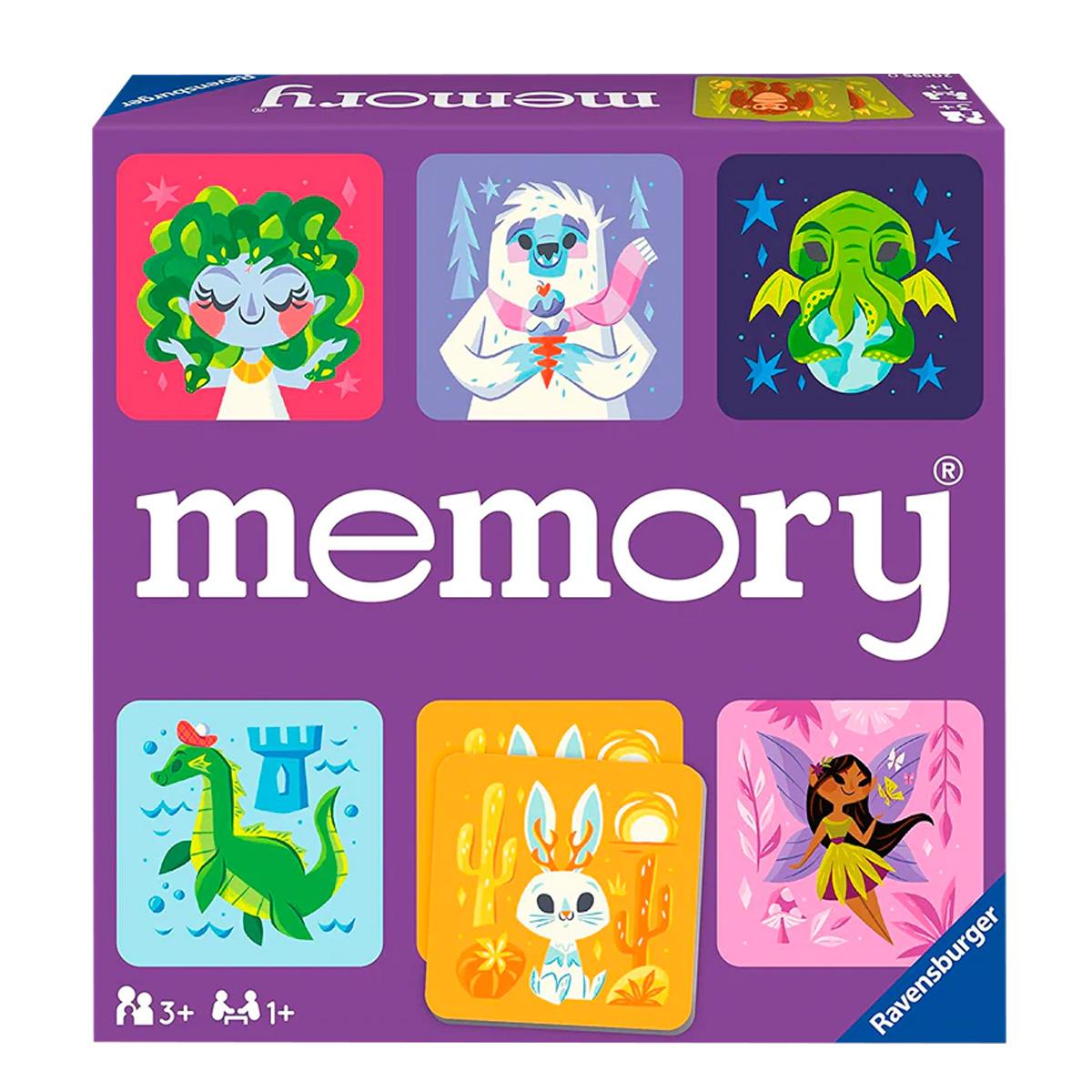 Foto 4 pulgar | Juego de Memoria Infantil Ravensburger Monstruos Graciosos con 48 Cartas