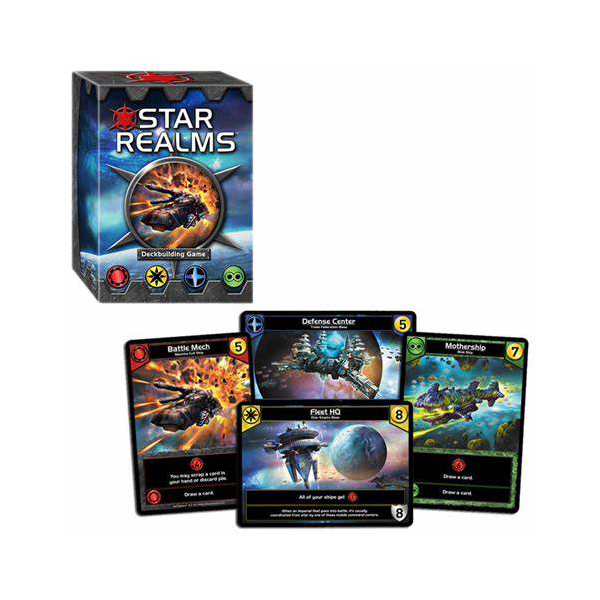 Foto 3 pulgar | Juego de Cartas Star Realms Multicolor