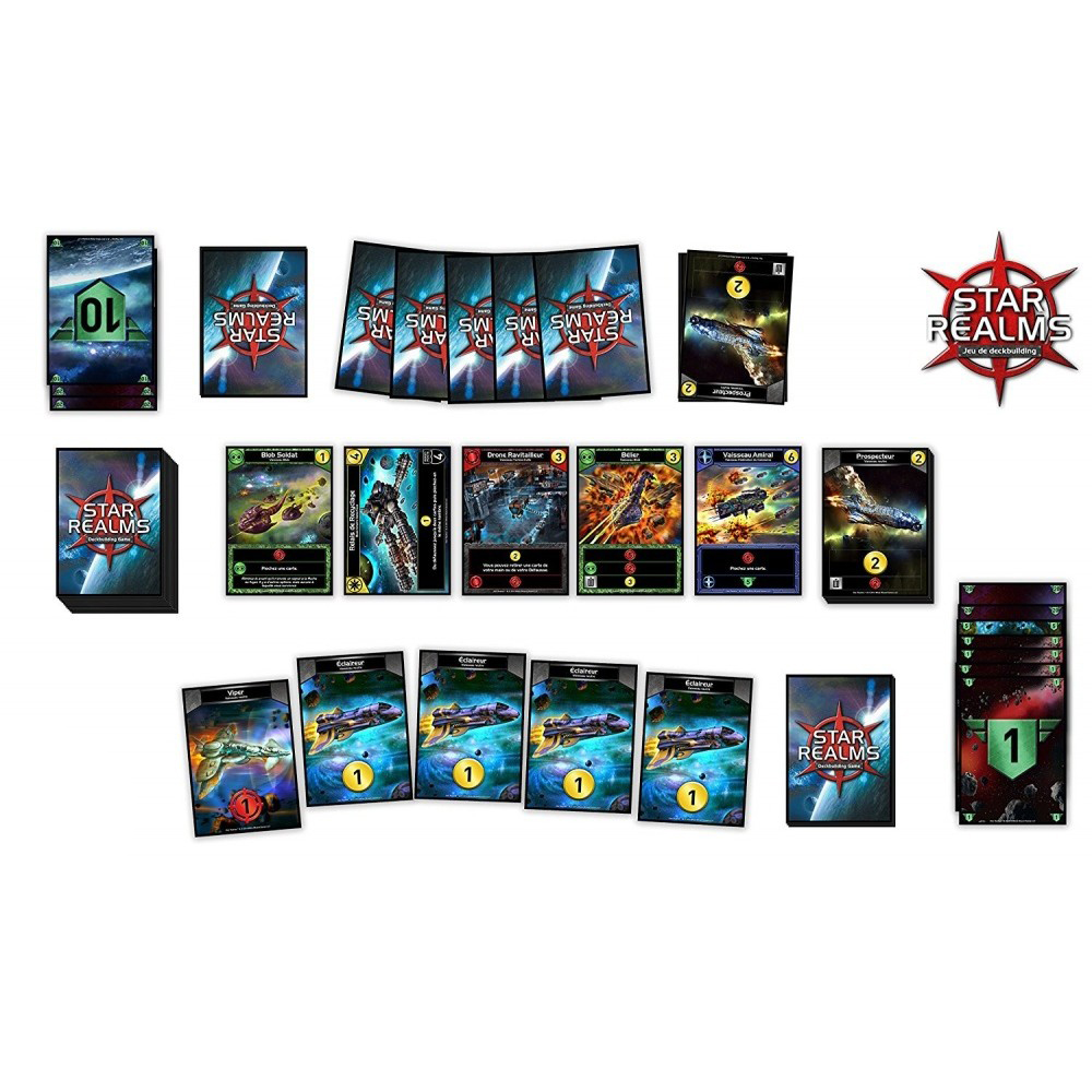 Foto 4 pulgar | Juego de Cartas Star Realms Multicolor