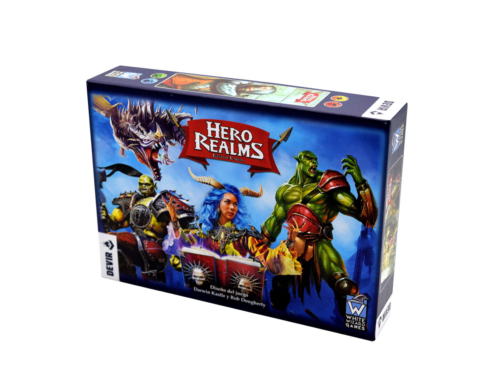 Foto 2 pulgar | Juego De Cartas Hero Realms Virtual Zone