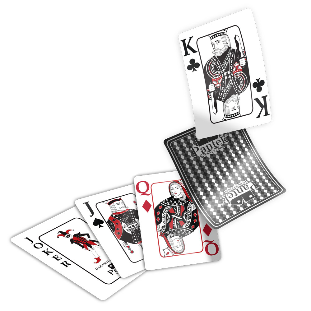 Foto 3 pulgar | Baraja Poker Jumbo Pantek PVC en Caja Plástica