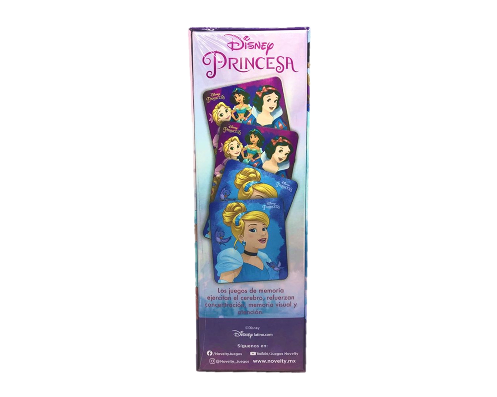 Foto 3 pulgar | Juego de Mesa Novelty Memoria Princesas 54 Cartas