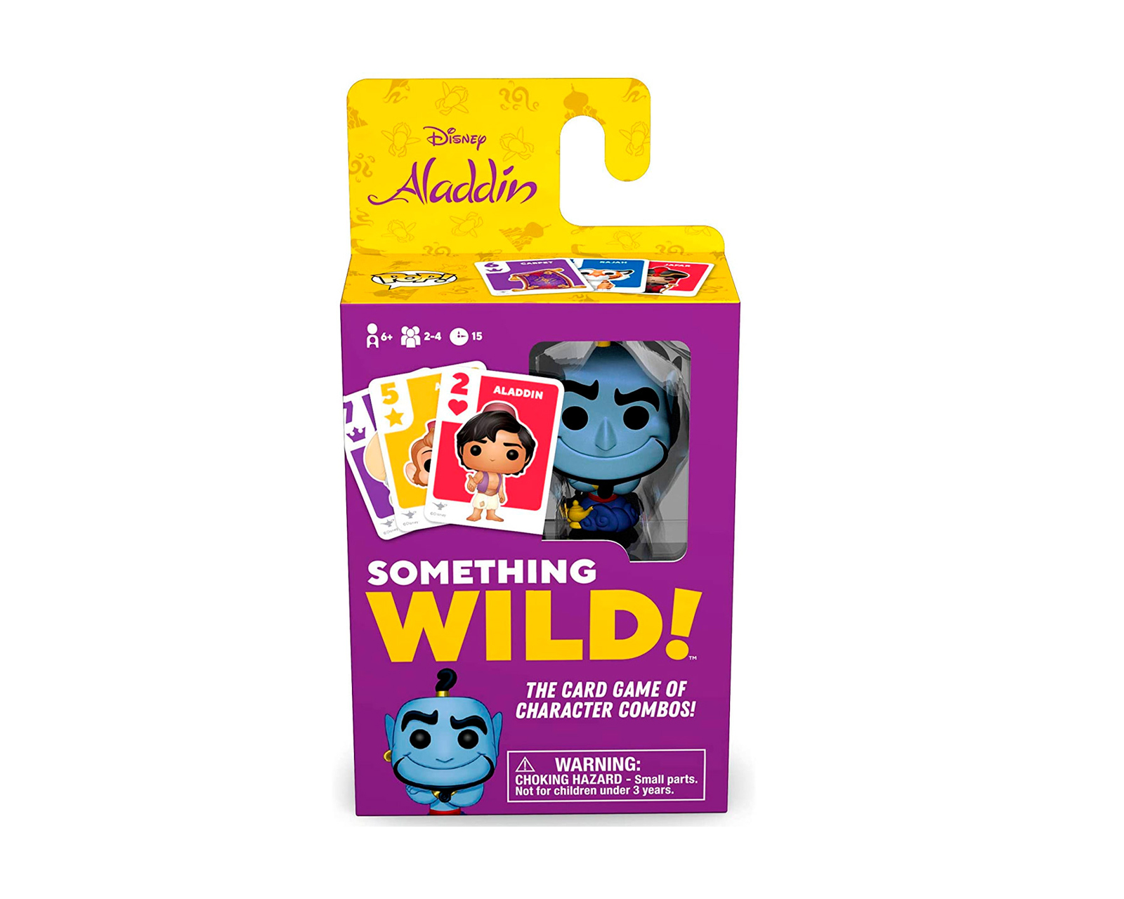 Foto 2 pulgar | Juego de Cartas Funko Something Wild Aladdin Disney