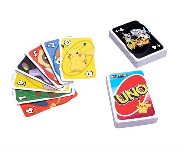 Foto 3 pulgar | Juego de Mesa Mattel Uno Edición Especial de Pokémon