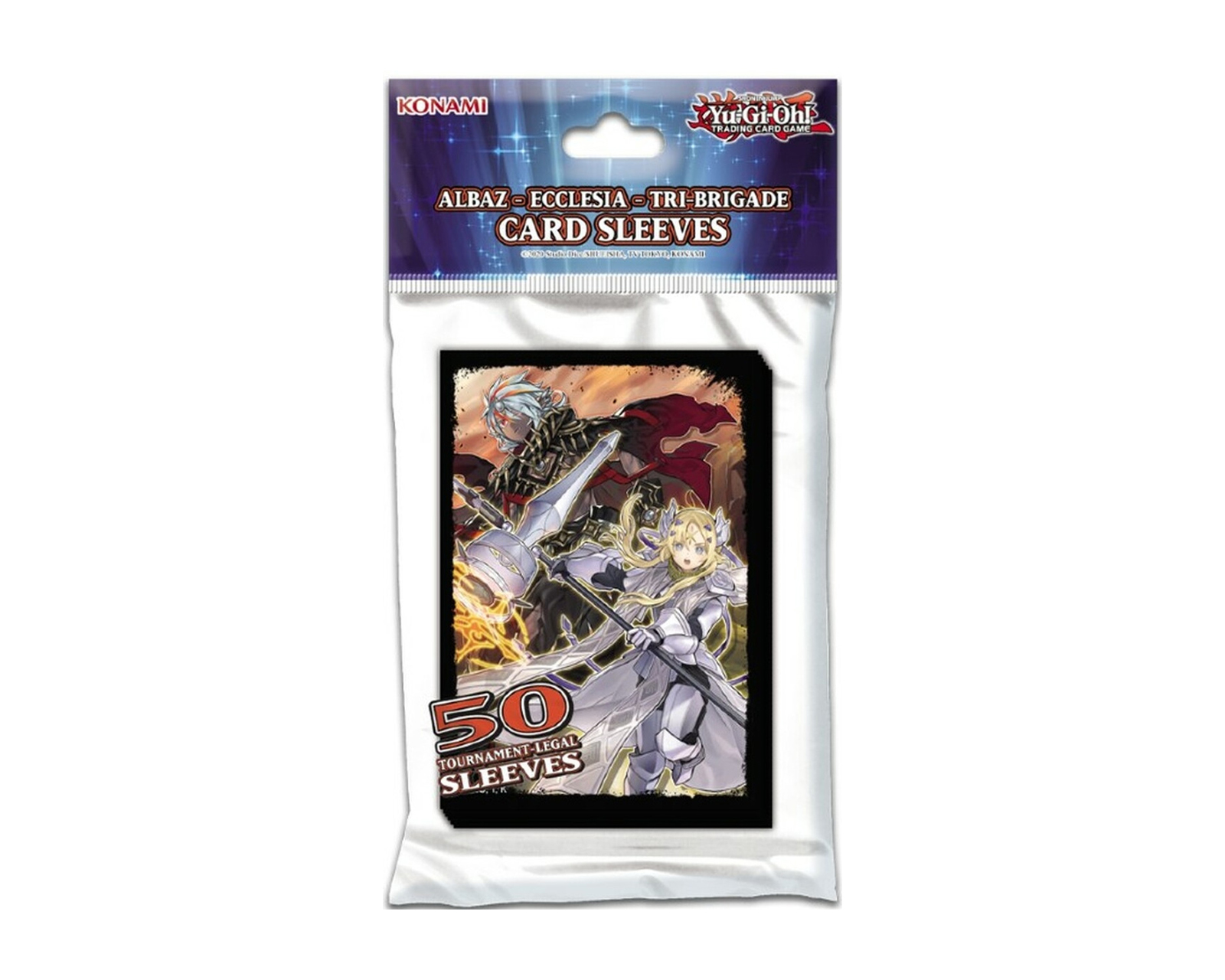 Foto 1 | Protector Konami para 50 Micas de Yu-gi-oh! Ecclesia Tri Brigade