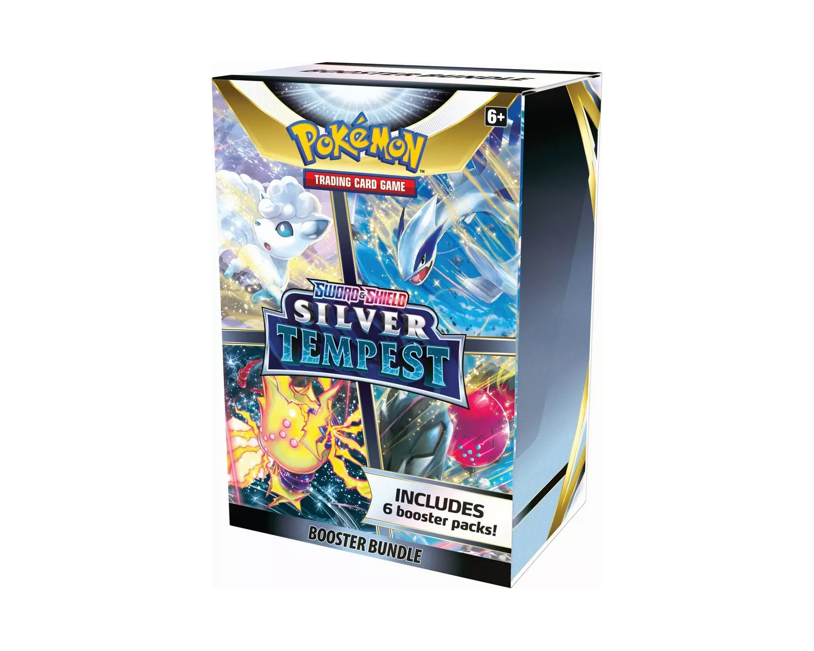 Foto 2 pulgar | Paquete de Cartas de Refuerzo Pokemon F-056 Sword And Shield Silver Tempest en Inglés Booster Bundle