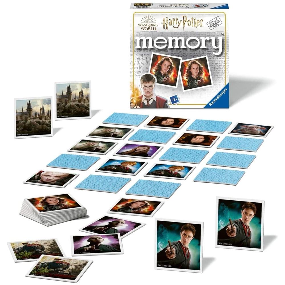 Foto 3 pulgar | Juego de Memoria Ravensburger Harry Potter 72 Piezas