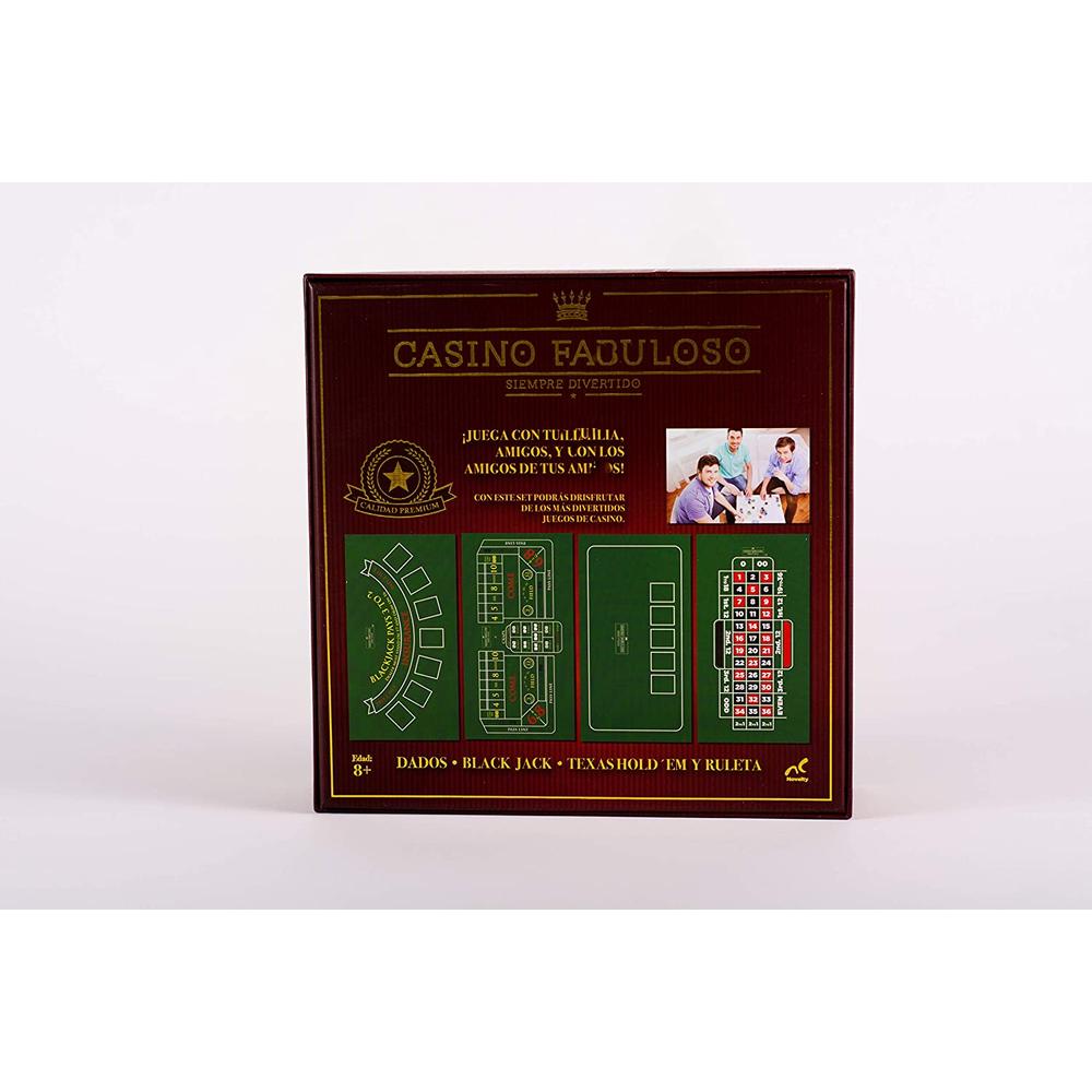 Foto 4 pulgar | Fabuloso Casino Póker Ruleta Novelty