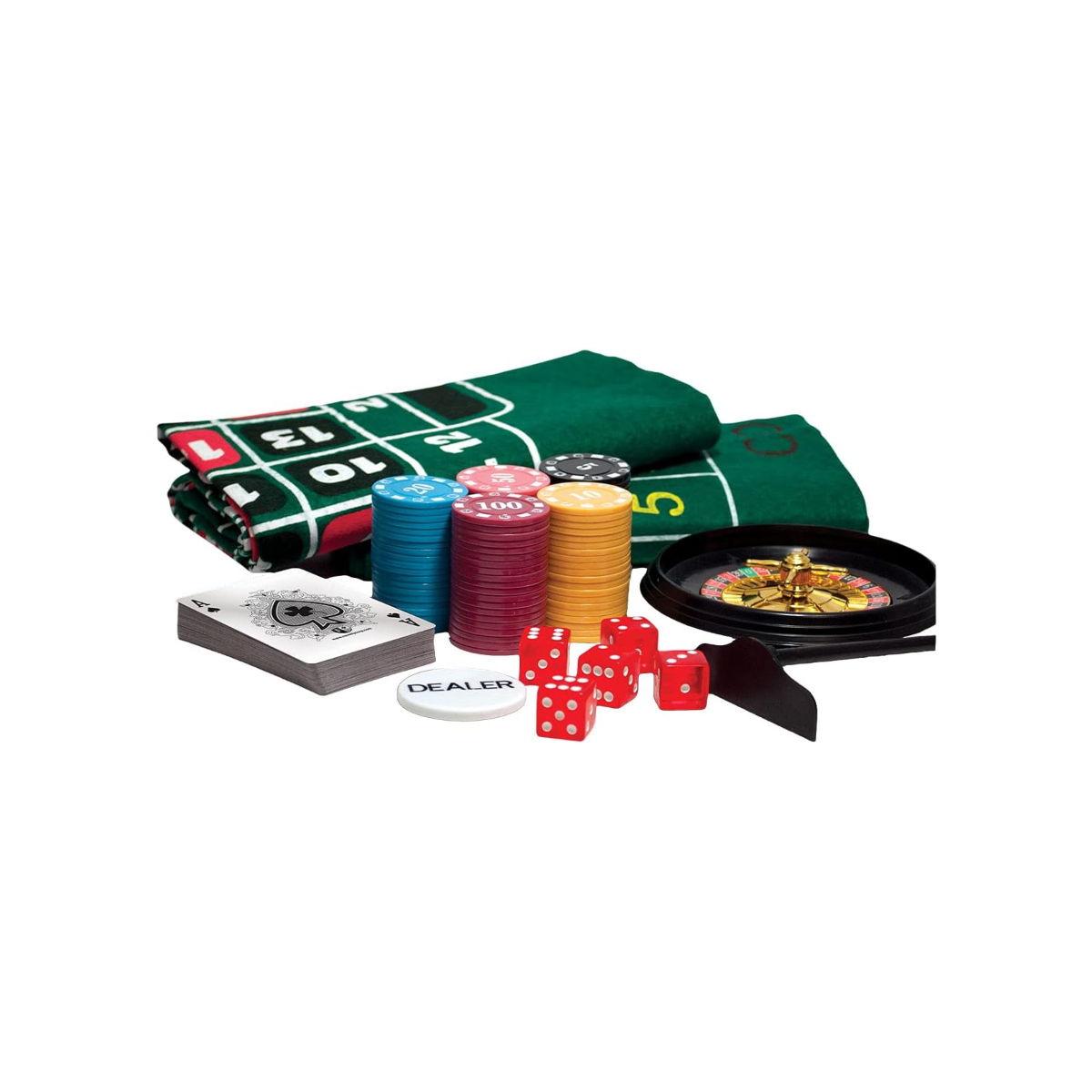 Foto 5 pulgar | Fabuloso Casino Póker Ruleta Novelty