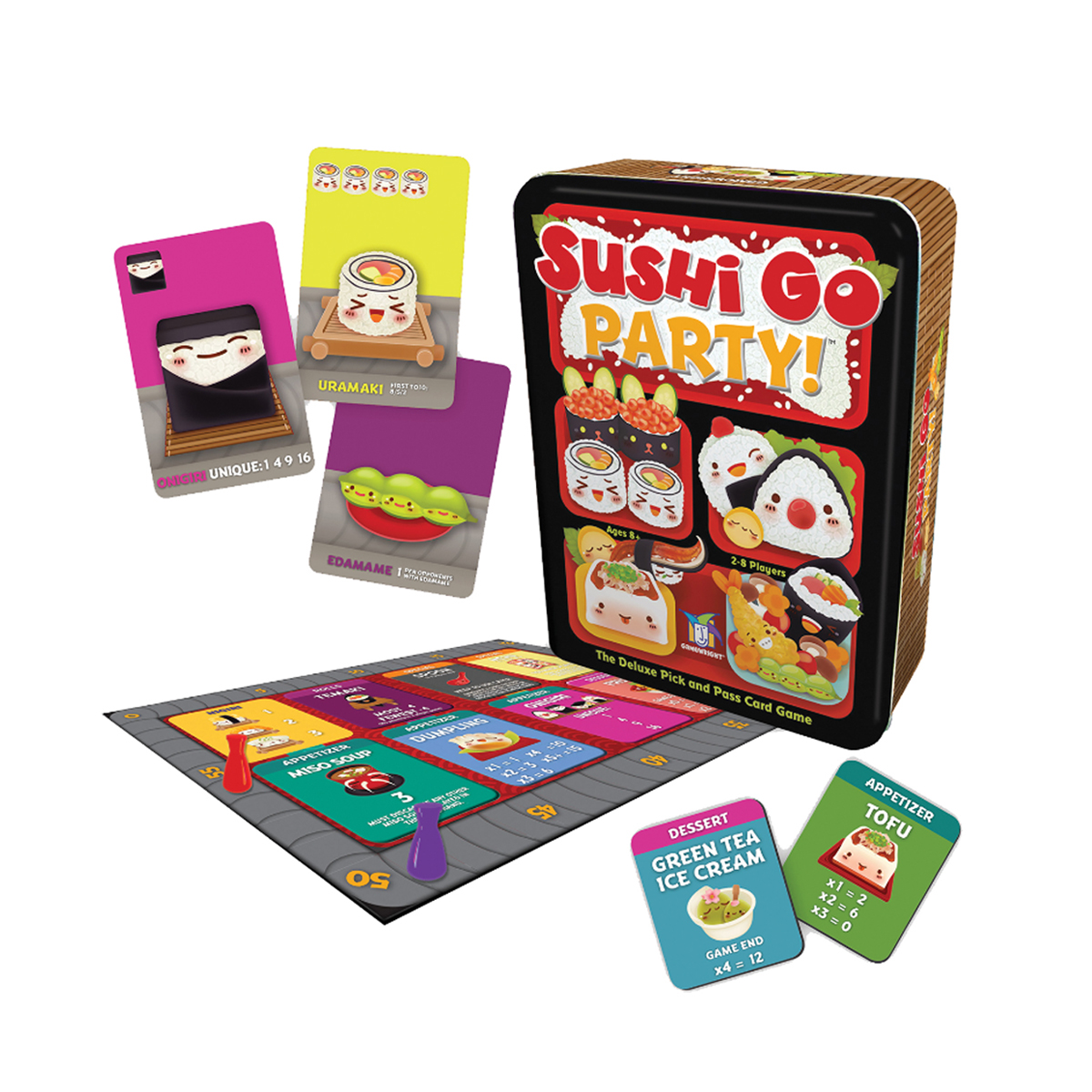 Foto 3 pulgar | Juego de Cartas Virtual Zone VZ-JM-SGP Sushi Go Party! en Español