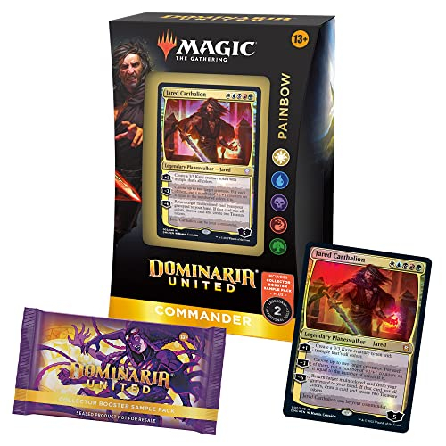 Foto 1 | Venta Internacional - Magia: La Cubierta Del Comandante De Dominaria Dominaria United - Paquete De Muestra De