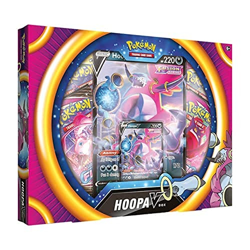 Foto 2 pulgar | Venta Internacional - Pokémon | Hoopa V Box | Juego De Cartas | Medias De 6 Años | 2 Jugadores | Tiempo De Jue