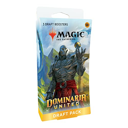 Venta Internacional - Magic: The Gathering Dominaria United 3 -booster Draft Pack | 45 Cartas Mágicas