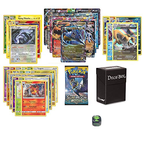 Venta Internacional - Pokémon Ex Garantizado Con Paquete De Refuerzo, 6 Cartas Raras, 5 Cartas De Holo Inversa