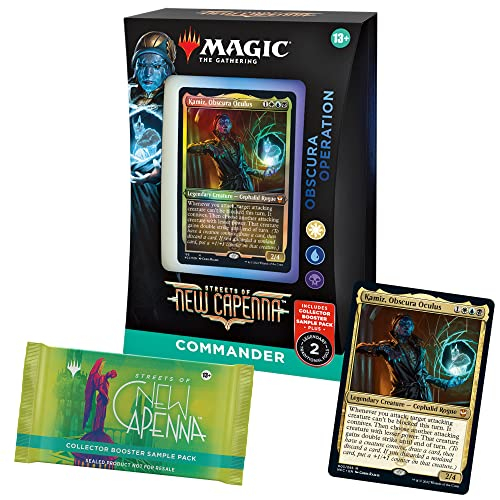 Foto 2 pulgar | Venta Internacional - Magia: Las Calles De Reunión De New Capenna Commander Deck - Obscura Operation + Collect