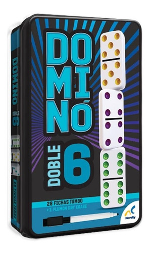 Foto 2 pulgar | Domino Doble 6 D-581 Novelty