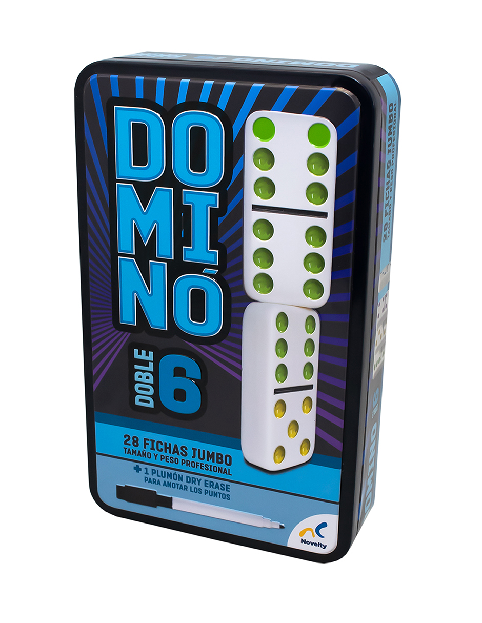 Foto 6 pulgar | Domino Doble 6 D-581 Novelty