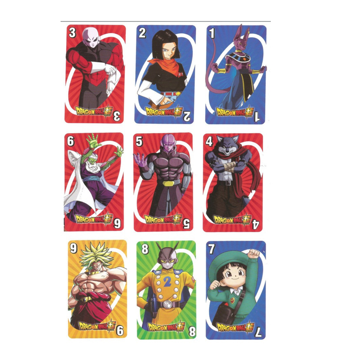 Foto 3 pulgar | Juego Cartas Uno Dragon Ball Super