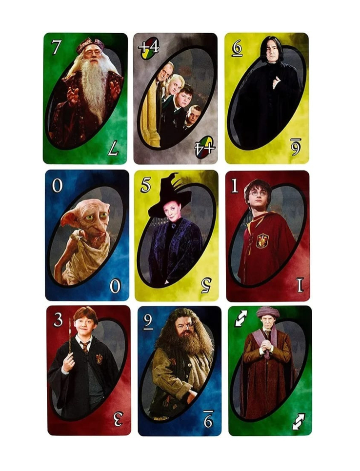 Foto 4 pulgar | Juegos Cartas Uno Harry Potter