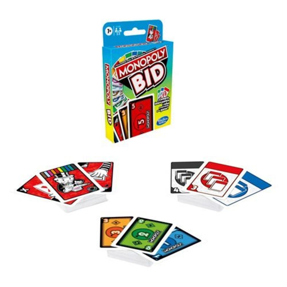 Foto 4 pulgar | Juego de Cartas Monopoly: Monopoly Bid