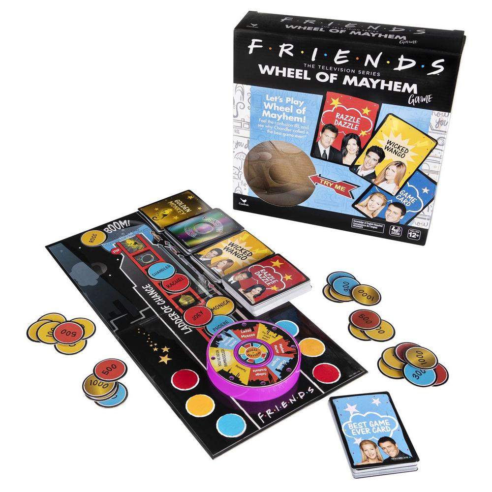 Foto 4 pulgar | Juegos de Mesa Friends La Rueda del Caos