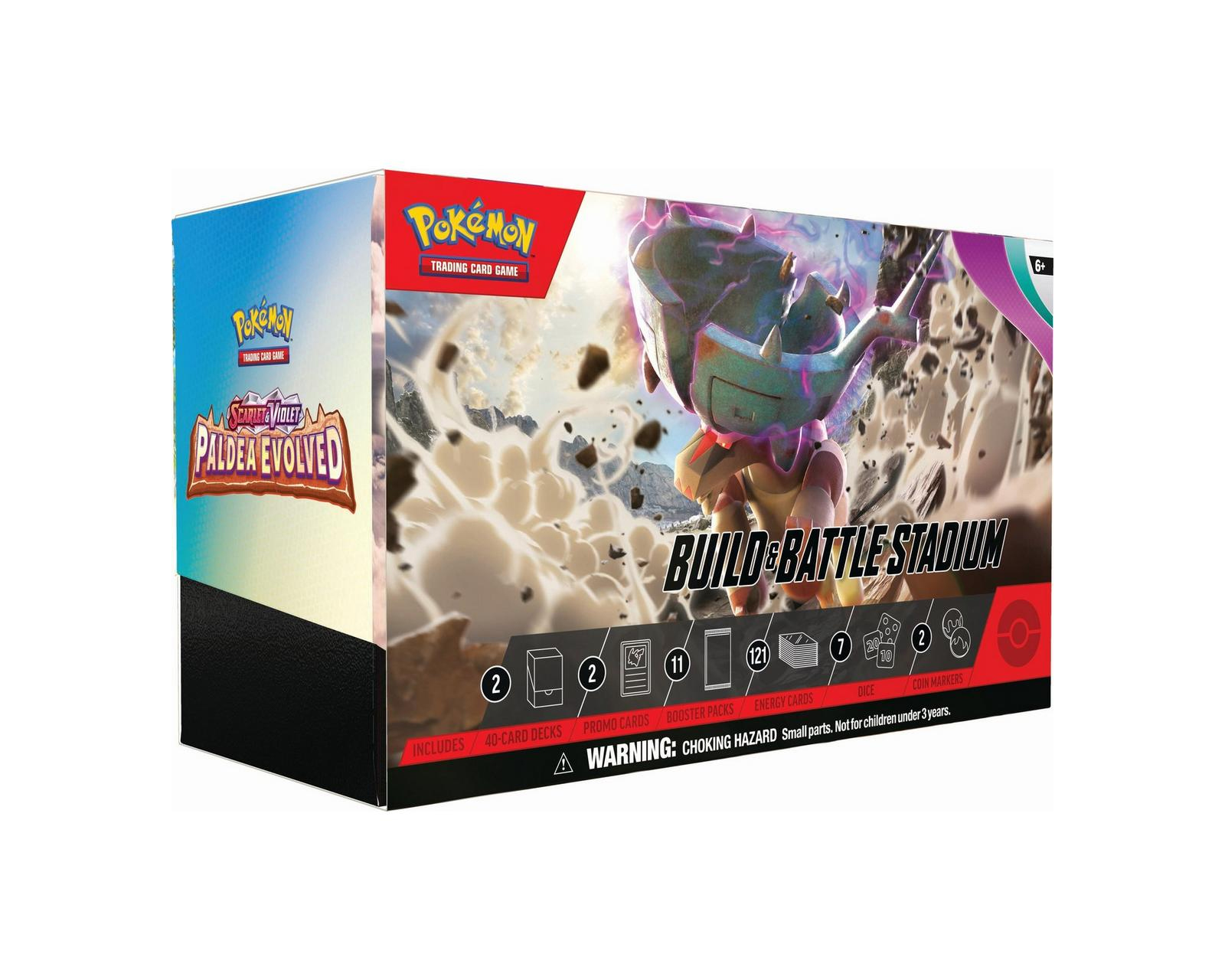 Foto 2 | Cartas Pokemon Tcg Escarlata y Violeta Paldea Evolved Build & Battle Multicolor