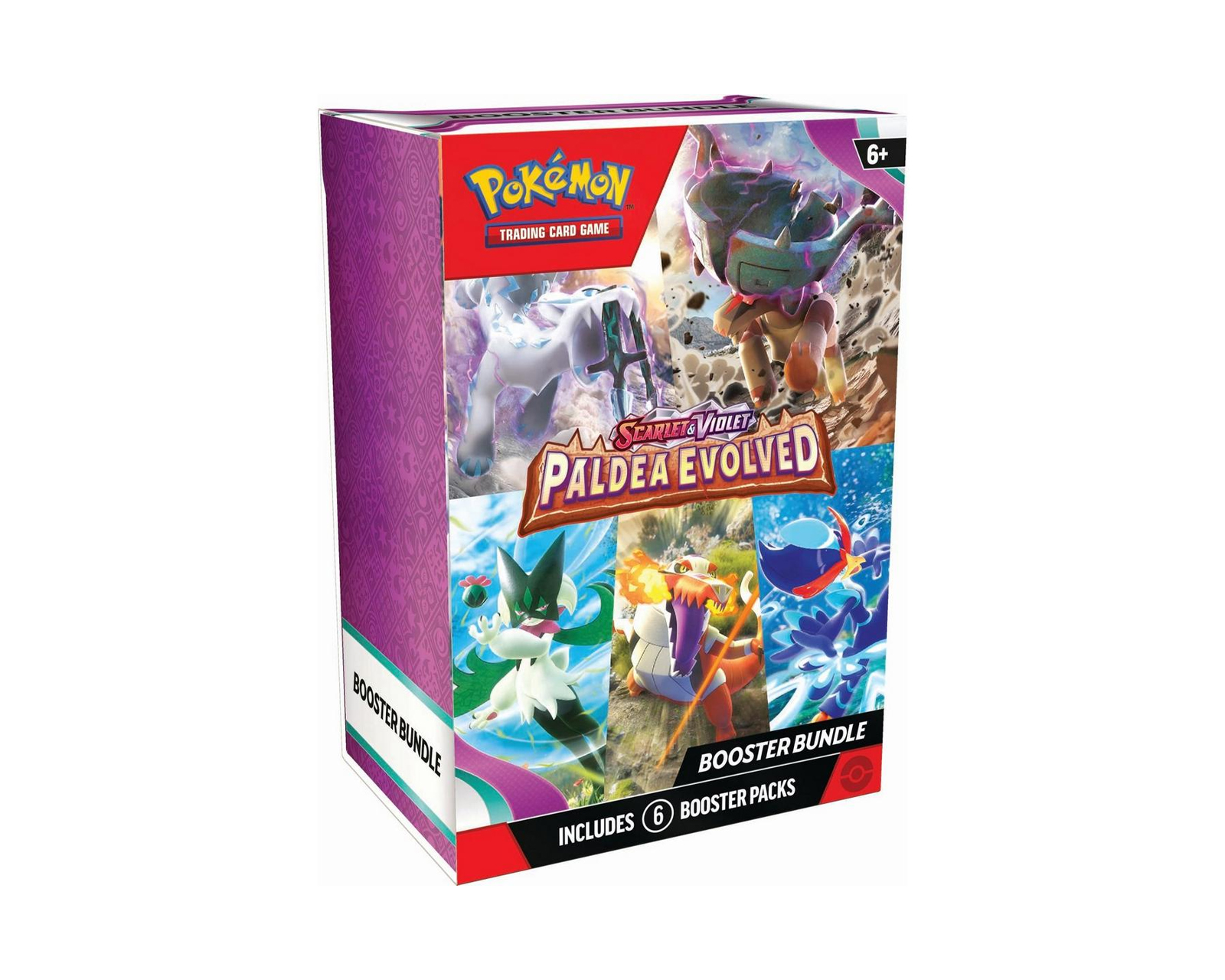 Foto 2 pulgar | Paquete Cartas Pokemon Tcg Escarlata y Violeta Paldea Evolved Booster Bundle Multicolor