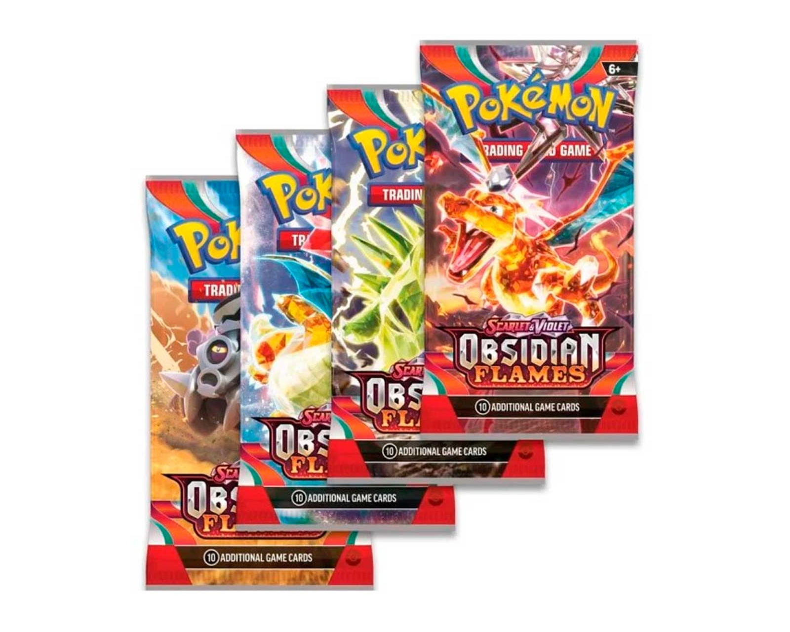 Sobre Pokemon Tcg: Scarlet Y Violet Obisian Flames Inglés