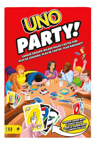 Juego de Cartas Uno Party