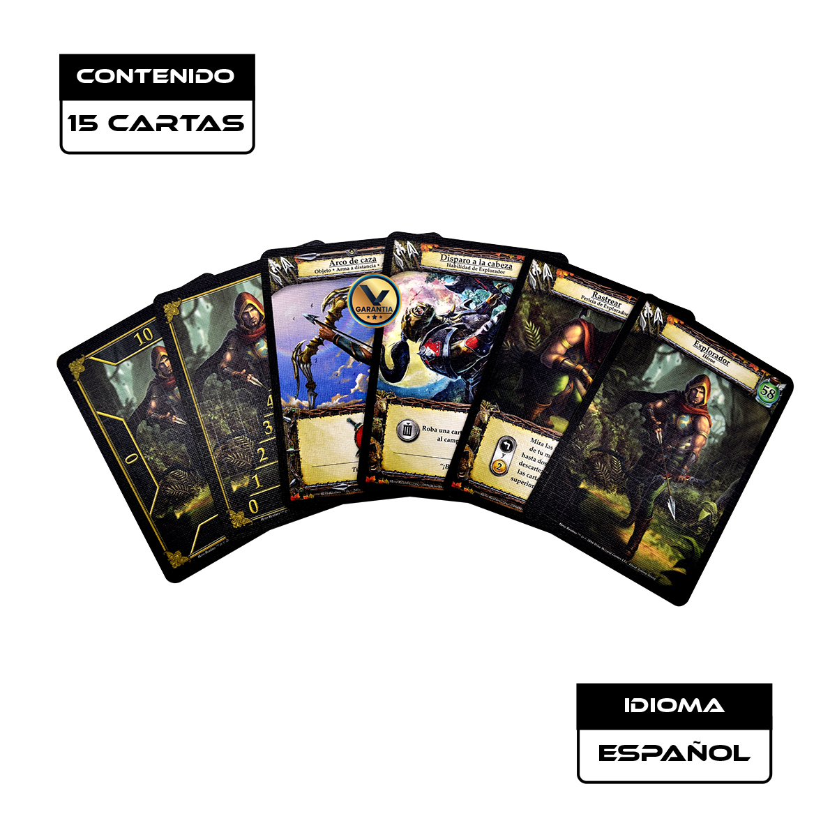 Foto 3 pulgar | Sobre de Personaje Explorador Hero Realms