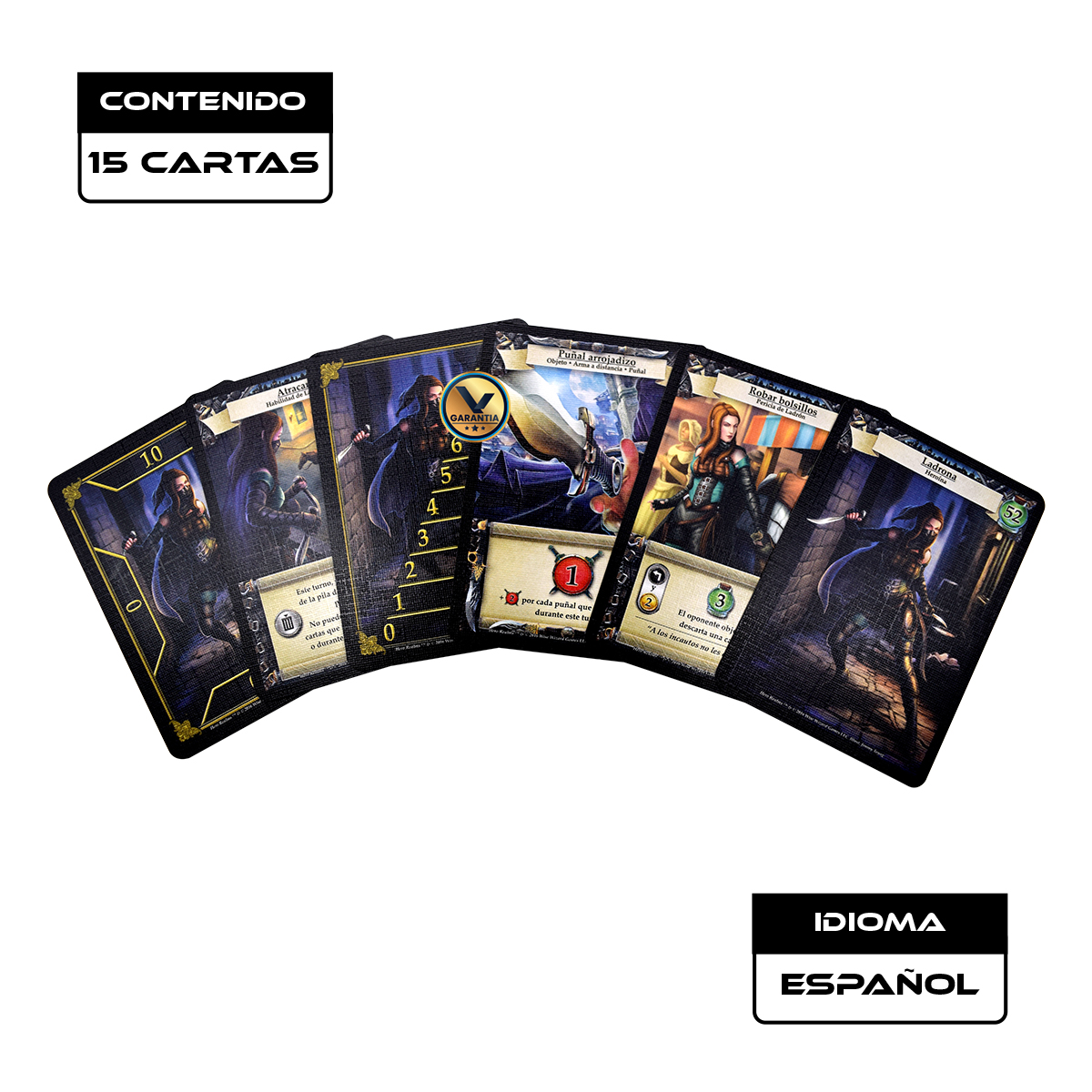 Foto 3 pulgar | Sobre de Personaje Ladrón Hero Realms