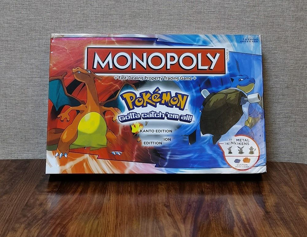 Foto 2 | Juego de Mesa Monopoly Pokémon Kanto Mattel