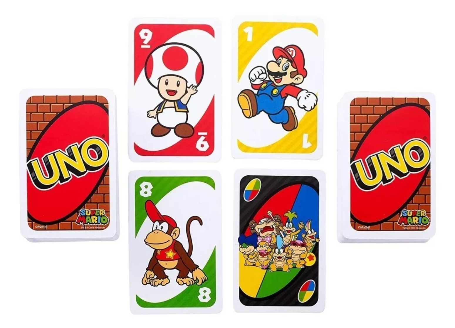 Foto 3 pulgar | Juego de Mesa Mattel UNO Super Mario Bros