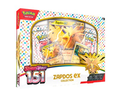 Foto 1 | Caja Pokémon Tcg Scarlet & Violet 151 Zapdos Ex Collection