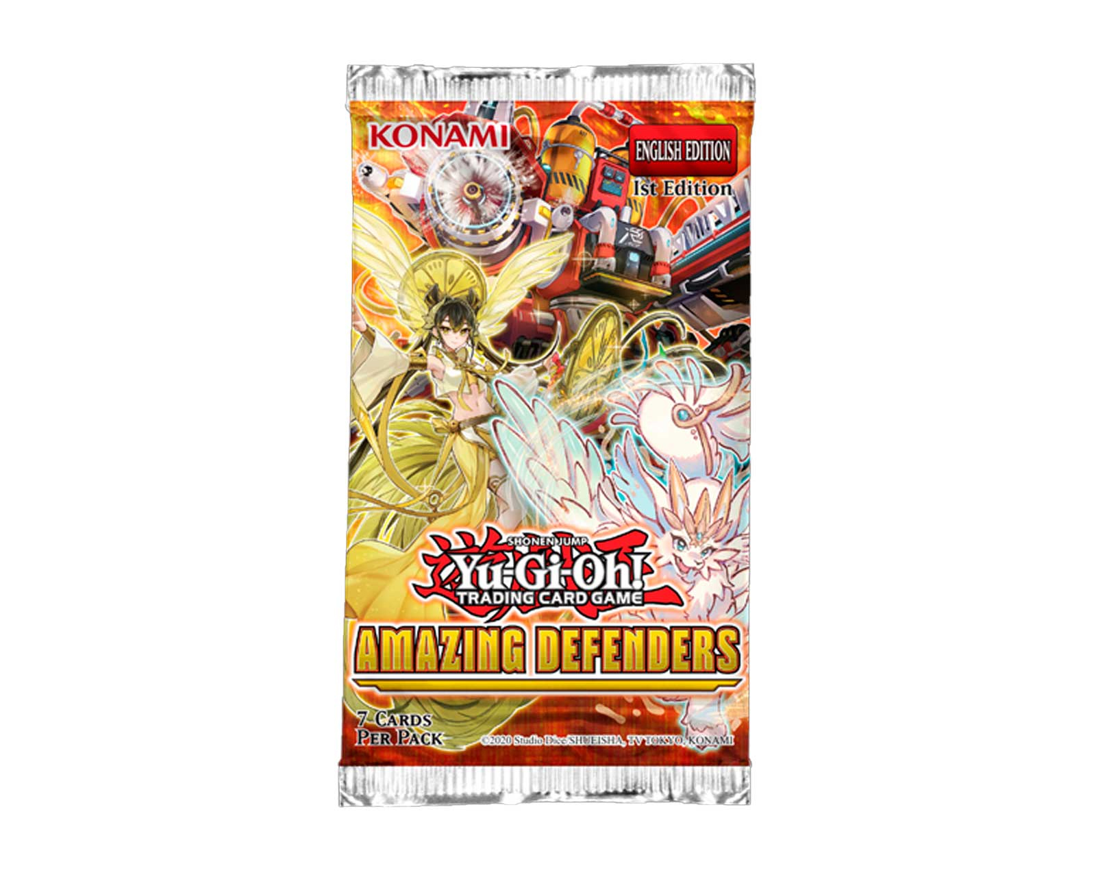 Foto 2 pulgar | Juego de Cartas en Inglés Yu-gi-oh Tcg Amazin Defenders