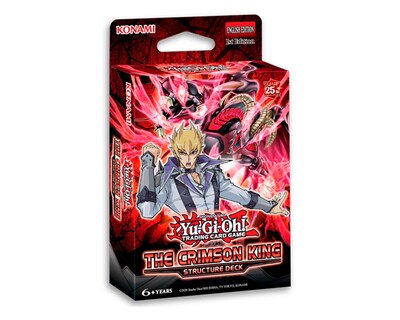 Foto 1 | Cartas Yu-gi-oh Structure Deck The Crimson King En Inglés