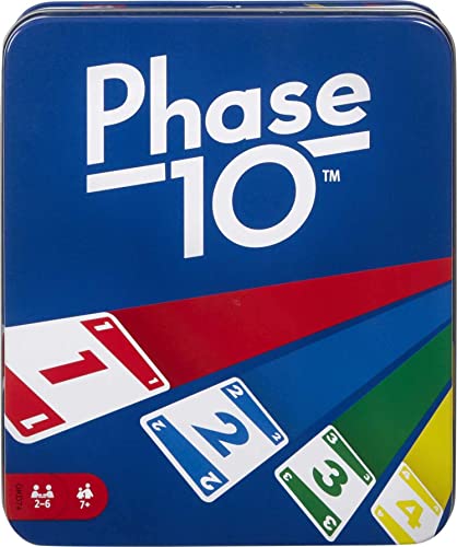 Foto 2 pulgar | Venta Internacional - Juego de Cartas Mattel Games Phase 10 con 108 Tarjetas