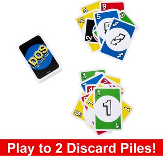 Foto 4 | Venta Internacional-juego De Cartas Mattel Games Dos Second Edition